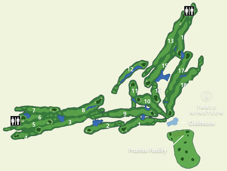 Olympic View Course Overview Map